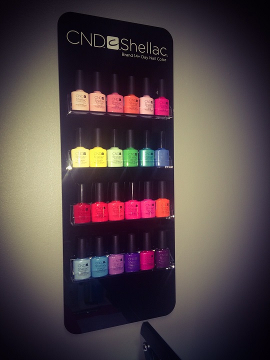 CND Shellac kleurenpalet